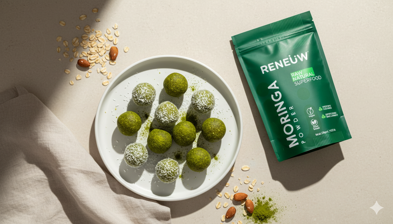 Moringa Energy Balls